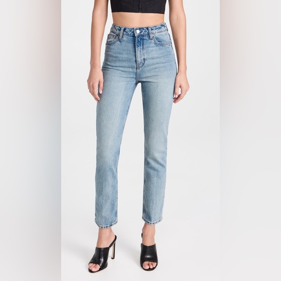 Reformation Liza Ultra High Rise Straight Jeans - Picture 4 of 8